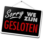 Clubgebouw gesloten