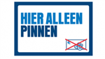 Alleen nog pinnen